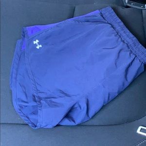 Under Armour running shorts: women’s size Medium